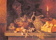 Ivan Khrutsky Still Life with a Candle France oil painting artist